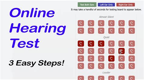 online hearing screening